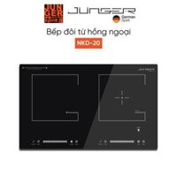 Bếp đôi điện từ hồng ngoại Junger NKD-20  Công suất 4200W  Bảo hành 36 tháng hàng chính hãng