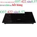 BẾP ĐÔI ĐIỆN TỪ SUNHOUSE SHB-588DI, Mặt kính cao cấp Ultra Vitro Ceramic bo viền sang trọng c