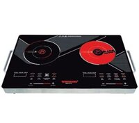 Bếp đôi hồng ngoại và từ Watashi WA-201 – Hàng chính hãng