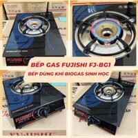 Bếp đơn BIOGAS FUJISHI FJ-BG1 - Kính xanh - Chén đồng kính cường lực (Bếp chỉ dùng khí BIOGAS)