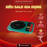 Bếp Đơn Điện Từ Gali GL-2023. Mặt kính Ceramic chịu lực, cong suất mạnh mẽ bền bỉ. Bảo hành 12 tháng