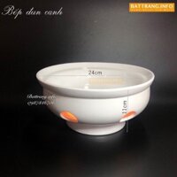 BẾP ĐỐT CỒN HÂM NÓNG CANH/THỨC ĂN - gốm sứ Bát Tràng