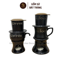 Bếp Đun Hâm Nóng Cafe Kèm Phin Lọc