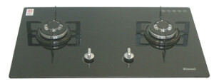 Bếp gas âm Rinnai RVB-212BG - Bếp đôi