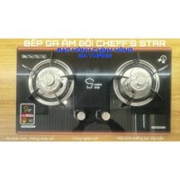 Bếp Ga âm đôi - Cao cấp - Chef's Star CS-211