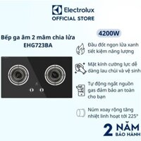 Bếp ga âm Electrolux với 2 mâm chia lửa 78cm - EHG723BA - Mặt kính cường lực, Tiết kiệm năng lượng