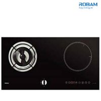 Bếp ga âm kết hợp điện từ Robam JZDY-B972