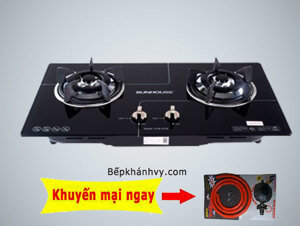 Bếp gas âm Sunhouse SHB5538 (SHB-5538) - Bếp đôi