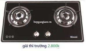Bếp gas âm kính Rinnai RVB-2BGB