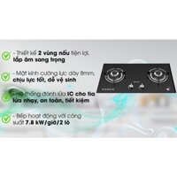 Bếp ga âm Malloca GHG 732A NEW