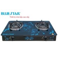 Bếp ga đôi BLUESTAR NG-679V80-90, mặt kính cường lực, đánh lửa magneto, lửa xanh không hao ga, bảo hành 2 năm chính hãng