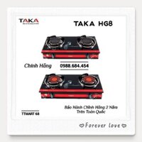 Bếp Ga Đôi Dương Kính Hồng Ngoại TAKA HG8