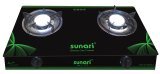 Bếp ga đôi hồng ngoại SUNARI KT-GC25 (Đen)