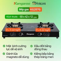 Bếp ga đôi Kangaroo KG207G