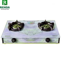 Bếp ga đôi mặt kính cường lực, đầu đốt đồng Kamachi KM-626M