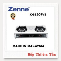 Bếp Ga Đôi Nhập Khẩu Malaysia ZENNE KGS209VS