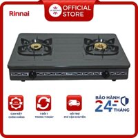 Bếp ga đôi Rinnai RV-375(G)N - Ngọn lửa xanh - Tiết kiệm gas - Hàng chính hãng STORE