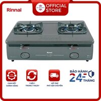 Bếp ga đôi Rinnai RV-4680(G) - Đánh lửa IC - Hàng chính hãng STORE