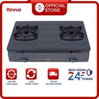 Bếp ga đôi Rinnai RV-4700(G)N - Đánh lửa IC - Ngắt ga tự động - Hàng chính hãng STORE