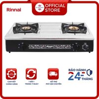 Bếp ga đôi Rinnai RV-970(ST) - Ngọn lửa xanh - Tiết kiệm ga - Hàng chính hãng STORE