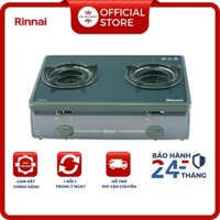 Bếp ga đôi Rinnai RV-5600-SCH(BK) - Đánh lửa IC - Ngắt ga tự động - Hàng chính hãng STORE