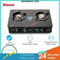 Bếp ga đôi Rinnai RV-3615GL(FM) - Ngọn lửa xanh - Tiết kiệm ga - Hàng chính hãng