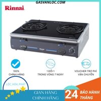 Bếp ga đôi Rinnai RV-4600(GL-T)N - Đánh lửa IC - Hàng chính hãng