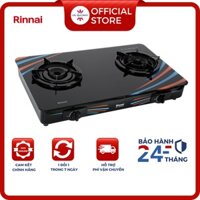 Bếp ga đôi Rinnai RV-715Slim(GL-SC) - Ngọn lửa xanh - Tiết kiệm ga - Hàng chính hãng STORE