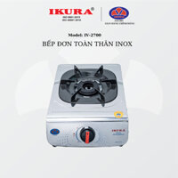 Bếp Ga Đơn Inox IKURA  (dùng bình gas 12kg)