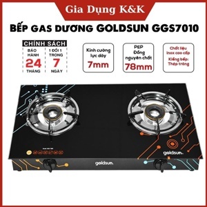 Bếp ga dương đôi Goldsun GGS7009