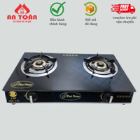Bếp ga dương kính Nasonal TL-M3 điếu inox 304, sen đồng dày tiết kiệm gas bảo hành chính hãng