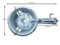 BẾP GA KHÒ CÔNG NGHIỆP SOGO GT 168B   -  Mã sản phẩm: SP003997
