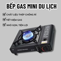 Bếp Ga Mini Chống Cháy Nổ, Chống Gió Chất Liệu Thép Không Gỉ, Bếp Ga Dã Ngoại Nấu Ăn Ngoài Trời.