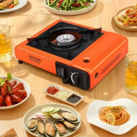 Bếp Ga Mini Du Lịch Chống Cháy Nổ, Chống rò rỉ, Chất Liệu Thép Không Gỉ Cao Cấp(MĐ)