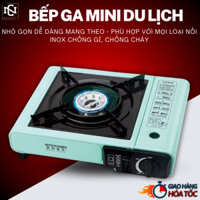 Bếp Ga Mini Du Lịch Chống Cháy Nổ, Chống rò rỉ, Chất Liệu Thép Không Gỉ Cao Cấp Bảo Hành 12 Tháng