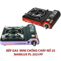 Bếp ga mini Namilux 2S CHỐNG CHÁY NỔ - PL2021PF - bếp gas mini PL-2021PF - Bảo hành 6 tháng