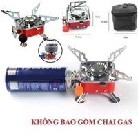 Bếp ga mini tiện dụng khi mang đi du lịch, có thể gấp gọn tiện lợi - Đồ dùng đi phượt hiện đại chuyên dụng khi nấu ăn