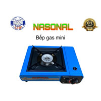 Bếp ga mini(màu xanh)_ Bếp ga du lịch nhỏ gọn, tiết kiệm ga dễ dàng mang đi