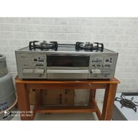 Bếp ga nhật mặt đá Full chức năng nướng 2 tầng lửa