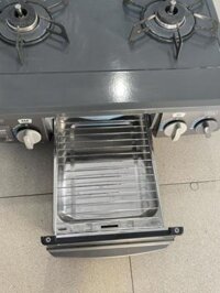 Bếp ga Nhật nội địa RINNAI mặt men CHM33DGL date 2017 mới 95%