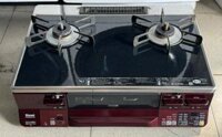 Bếp ga nội địa Nhật Rinnai RTS65AWK1R mặt kính đỏ đen-date 2020 VIP