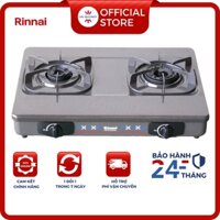 Bếp ga Rinnai RV-615Slim (G) - Ngọn lửa xanh - Tiết kiệm ga - Hàng chính hãng STORE