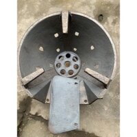 Bếp gang dày tiết kiệm củi, lò gang 3 chân