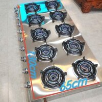 Bếp Gas 10 Lò Cao Cấp Đầu Đốt Đồnng Hai Vòng Lửa, Kiềng Gang đúc Chuyên Mỳ Cay, Bánh Xèo, Bò Né...