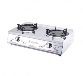 Bếp gas 2 đầu đốt hồng ngoại Lucky Flame HQ-712SI