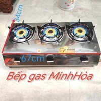 Bếp gas 3 lò loại ngắn nhất chuyên nấu mỳ cay hoặc những nồi nhỏ siêu tiện lợi giá tốt 《 New 》