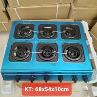 Bếp Gas 6 Họng/ Bếp Nấu Mỳ Cay , Cơm Niêu