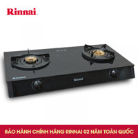 Bếp gas 6 tấc Rinnai RV-6 DOUBLE GLASS (B), Chén đồng có đầu hâm