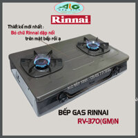 Bếp gas 7 tấc Rinnai RV-370GM, Chén gang đúc - Hàng chính hãng - Giá chưa tính phí ship và thuế