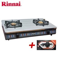 Bếp gas 7 tấc Rinnai RV-377SN, Chén đồng có đầu hâm tiết kiệm gas - Hàng chính hãng - BếpBộ Dây Van